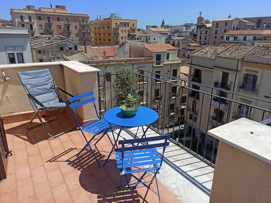 Ferienwohnung A Terrace In The Heart Of Palermo Exterior foto